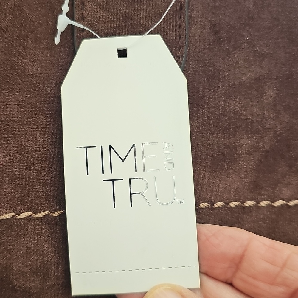 TIME AND TRU FAUX SUEDED BAG - Picture 11 of 16